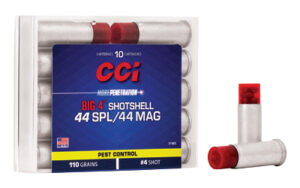 CCI 44SPL/Mag 4 Shotshell10/200 110gr Ammo 10 Rounds