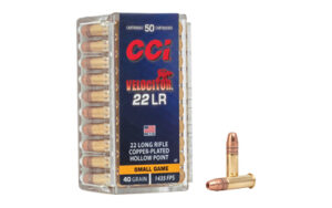 CCI 22 LR Velocitor 40gr HP Ammo 50 Rounds