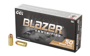 CCI Blazer Brass 380 ACP 95gr FMJ Ammo 50 Rounds