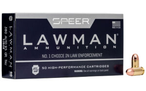 Speer Lawman 380 ACP 95gr TMJ Ammo 50 Rounds