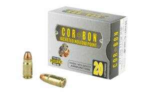 Cor-Bon 357SIG 115gr JHP Ammo 20 Rounds