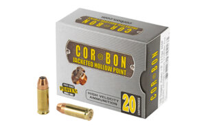 Cor-Bon 38Super+P 115gr JHP .38 Super Auto Ammo 20 Rounds