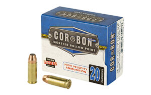 Cor-Bon 38Super+P 125gr JHP .38 Super Auto Ammo 20 Rounds