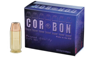 Cor-Bon 45 ACP+P 185gr JHP Ammo 20 Rounds