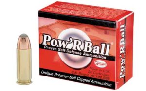Cor-Bon POW'Rball 38SUP+P100gr .38 Super Auto 100gr Ammo 20 Rounds