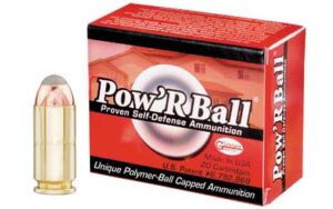 Cor-Bon POW'Rball 40 S&W 135gr Ammo 20 Rounds