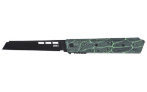 CRKT Knives Zephyr 3.22" Plain Edge Green/WHT