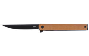 CRKT Knives CEO Flipper Desert 3.35" Tan