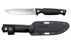 Cold Steel Razortek 4" Black W/Sheath