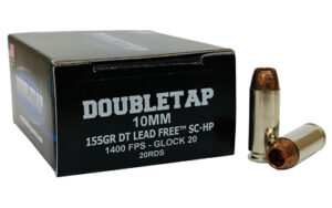 Double Tap 10mm 155gr SCHP Ammo 20 Rounds