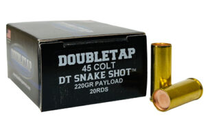 Double Tap Snaksht 45 Colt 220gr .45 Long Colt Ammo 20 Rounds