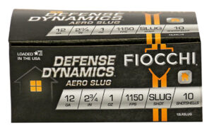 Fiocchi 12 Gauge Aero Slug LW REC Shotshells 10 Rounds