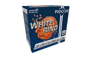 Fiocchi White Rino 12 Gauge 8 Shotshells 25 Rounds