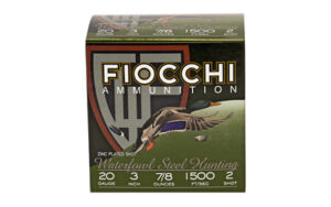 Fiocchi 20 Gauge 2 Flyway Steel Shotshells 25 Rounds