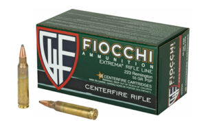 Fiocchi 223 Rem 55gr PSP Ammo 50 Rounds