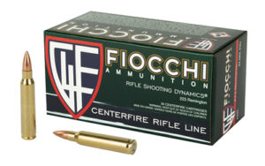 Fiocchi 223 Rem 62gr FMJBT Ammo 50 Rounds