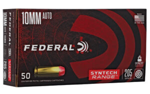 Federal Syntech 10mm 205gr TSJ Ammo 50 Rounds