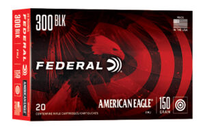 Federal AM Eagle 300 Blackout 150gr FMJ Ammo 20 Rounds