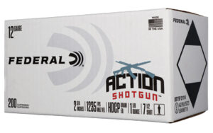 Federal Actn 12 Gauge 2.75" 7.5 200rd Shotshells