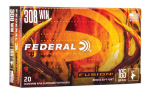 Federal Fusion 308 Win 165gr Ammo 20 Rounds