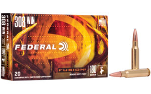 Federal Fusion 308 Win 180gr Ammo 20 Rounds