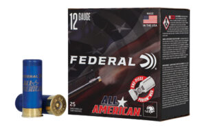 Federal All American 12 Gauge 2.75" 1OZ 8 Shotshells 25 Rounds
