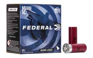 Federal Game Load 12 Gauge 2 3/4" 6 Shotshells 25 Rounds