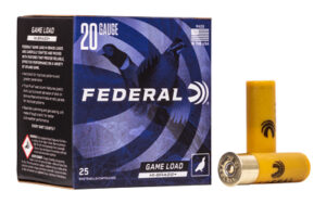 Federal GMSHK 20 Gauge 2.75" 7.5 Shotshells 25 Rounds