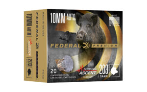 Federal Term Ascent 10mm 203gr Ammo 20 Rounds