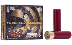 Federal PRM Vshok 12 Gauge 3.5" 00 Black Shotshells 5 Rounds