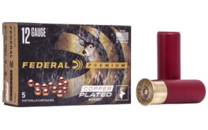 Federal PRM Vshok 12 Gauge 2.75 00 BCK Shotshells 5 Rounds