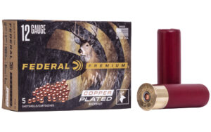Federal PRM Vshok 12 Gauge 3" 4 BCK Shotshells 5 Rounds