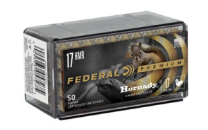 Federal PRM 17 HMR 17gr V-Max Ammo 50 Rounds