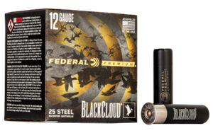 Federal Black Cloud 12 Gauge 3.5" 4 Shotshells 25 Rounds