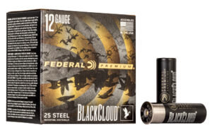 Federal Black Cloud 12 Gauge 3" 3 Shotshells 25 Rounds