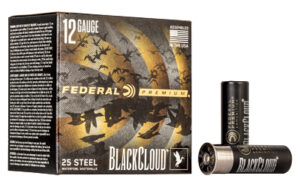 Federal Black Cloud 12 Gauge 3" BB Shotshells 25 Rounds