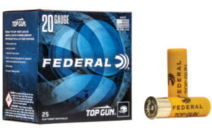 Federal Top Gun 20 Gauge 2.75" 7.5 Shotshells 25 Rounds