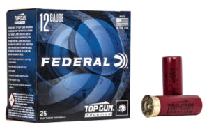Federal Top Gun 12 Gauge 2.75" 8 1 OZ Shotshells 25 Rounds