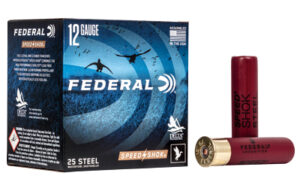 Federal Speed Shok 12 Gauge 3.5" 4 Shotshells 25 Rounds