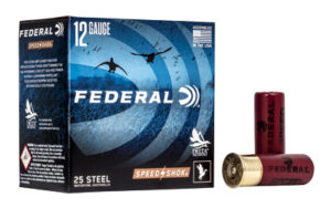 Federal Speed Shok 12 Gauge 2.75" 4 Shotshells 25 Rounds