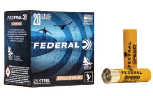 Federal Speed Shok 20 Gauge 3" 4 Shotshells 25 Rounds