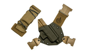 GunfightersINC Kenai RH For Glock 43X Gray/Coyote Holster