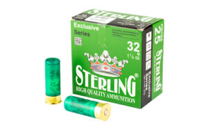 Sterling Exclsv 12 Gauge 2.75" 4 Shotshells 25 Rounds