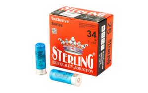 Sterling Exclsv 12 Gauge 2.75" 4 Shotshells 25 Rounds