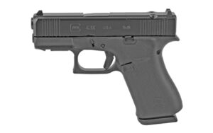 Glock 43X 9mm 10rd MOS FS Black 3.41" Pistol