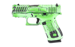 Glock 43X Comp 9mm 10rd Anime Green 3.41" Pistol