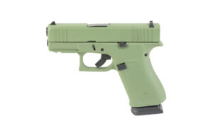 Glock 43X 9mm 15rd OD Green FRT Rail 3.41" Pistol