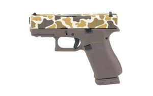 Glock 43X 9mm 15rd FS Duck Camo 3.41" Pistol