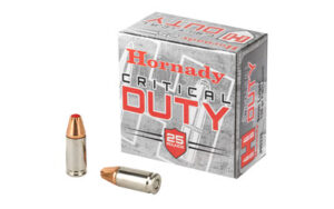 Hornady 9mm 135gr CRT Duty Ammo 25 Rounds