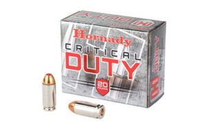 Hornady 40 S&W 175gr CRT Duty Ammo 20 Rounds